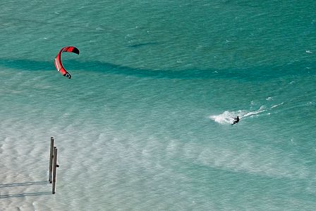 Achensee Tourismus_Kitesurfen am Achensee Kitesurfing at Lake Achensee