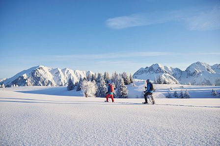 Mieminger Plateau_verschneite Berglandschaft_Bergwinter_Schneeschuhwandern_Tirol_hotelsINshape_best fitness hotels_Alpenresort_Schwarz@Tourismusverband_Innsbruck_2018